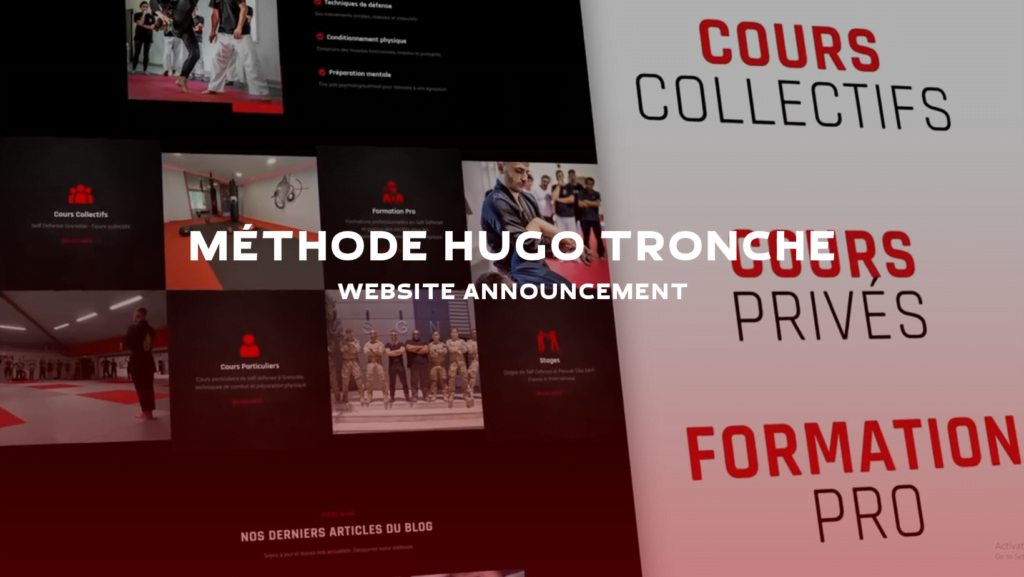 Methode Hugo Tronche Website Announcement – Motion Graphics