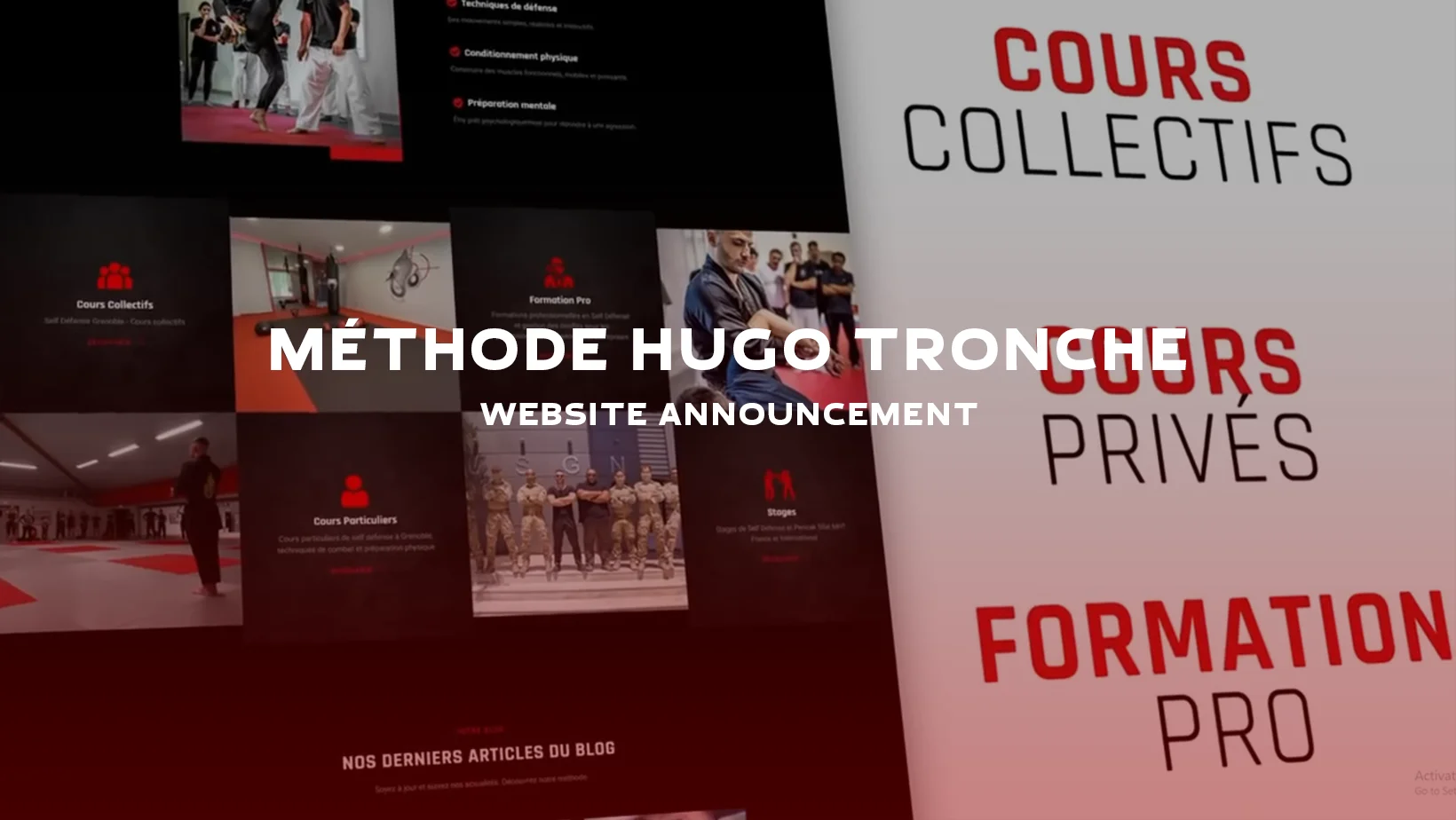 MHT Methode Hugo Tronche Website Announcement – Motion Graphics