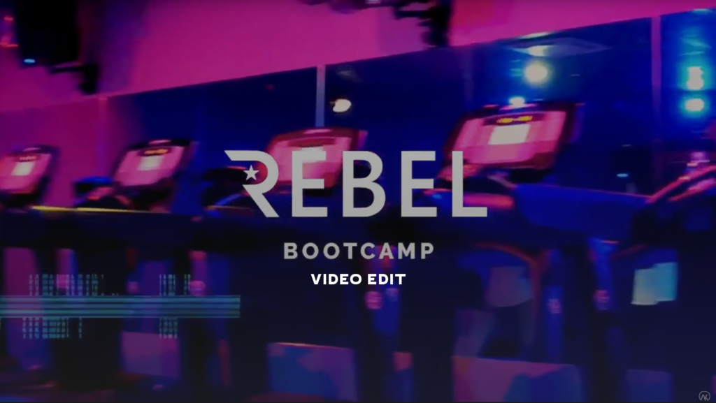 Rebel Bootcamp Teaser Video Edit – Presentation