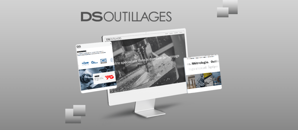 DS Outillages website