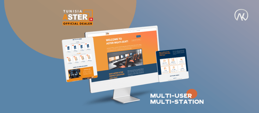 Aster Tunisia website