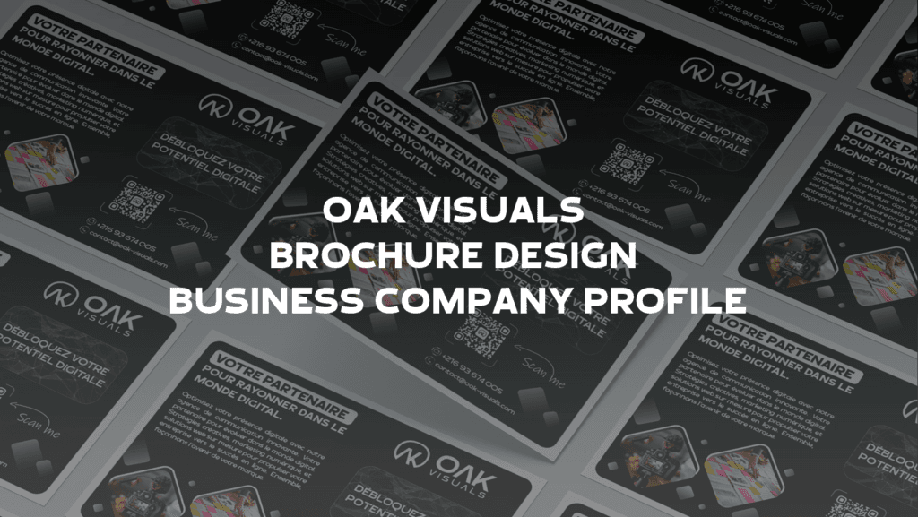 OAK Visuals Brochure Design Business Company Profile