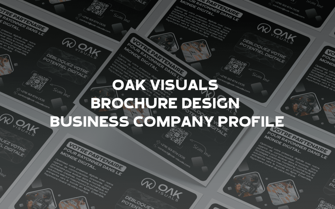OAK VISUALS – Brochure Design – Business Company Profile