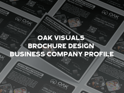 OAK VISUALS – Brochure Design – Business Company Profile
