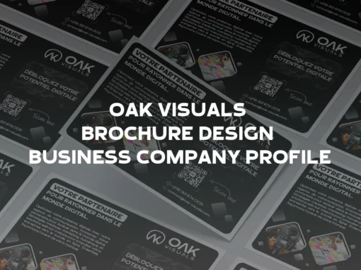OAK VISUALS – Brochure Design – Business Company Profile OAK VISUALS – Brochure Design – Business Company Profile