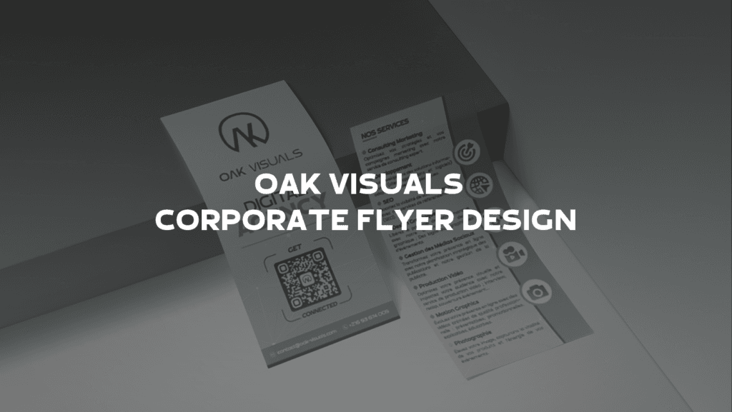 OAK Visuals Corporate Flyer Design