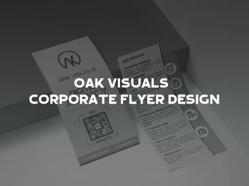 OAK VISUALS – Corporate Flyer Design OAK VISUALS – Corporate Flyer Design