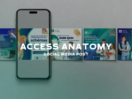 Access Anatomy – Social Media Post Design Access Anatomy – Social Media Post Design