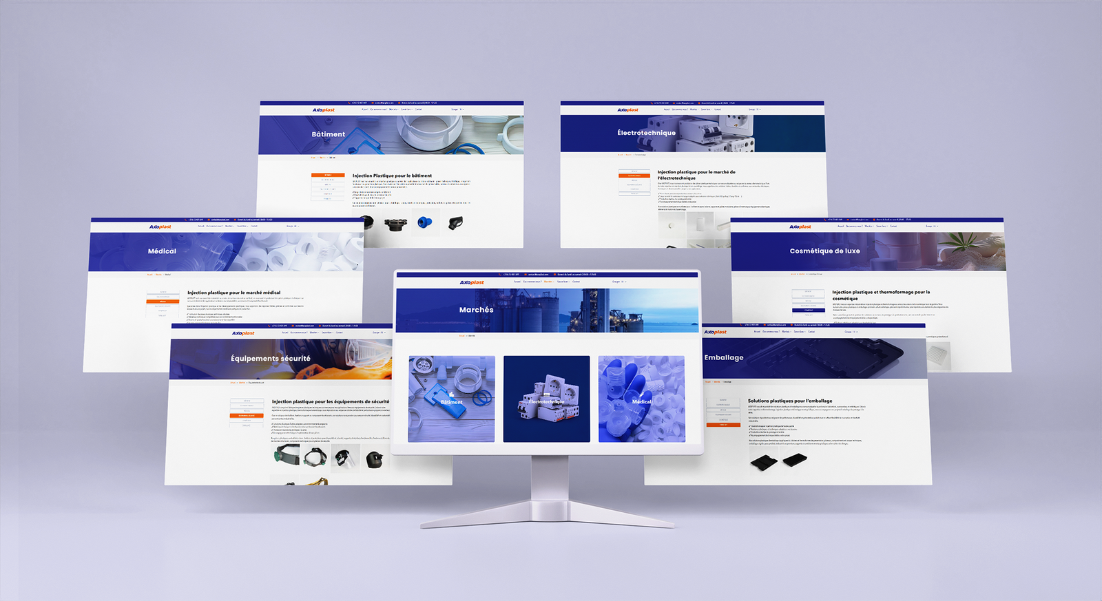 OAK Visuals Project - Axoplast - Website
