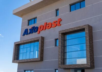 AXOPLAST headquarters building exterior, Monastir, Tunisia